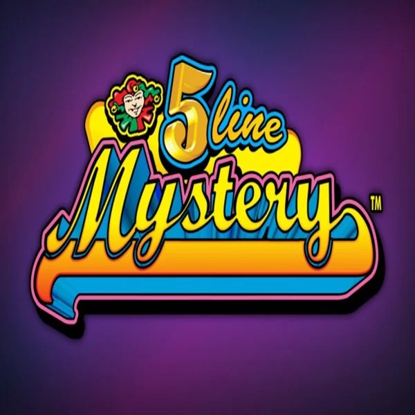 5 Line Mystery slot logo by Eurocoin Interactive at Qzino Casino