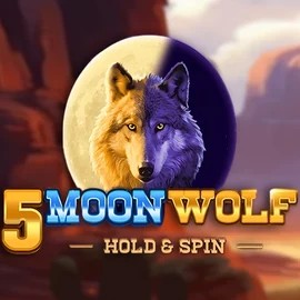 Play the 5 Moon Wolf slot by Apparat Gaming on Qzino Casino