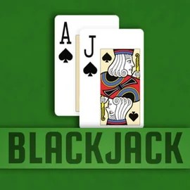 Blackjack (Relax Gaming) slot logo by Relax Gaming at Qzino Casino
