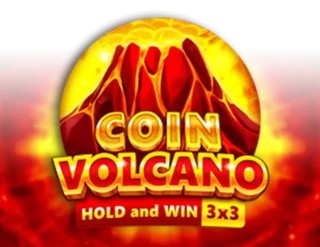 Official Slots logo: Coin Volcano by 3 Oaks Gaming at Qzino Casino