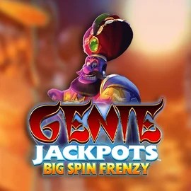 Genie Jackpots: Big Spin Frenzy slot visual from Blueprint Gaming available on qzinocasino.ca
