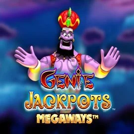 Genie Jackpots Megaways by Blueprint Gaming, showcased at qzinocasino.ca – game logo