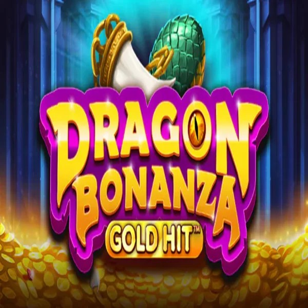 Gold Hit: Dragon Bonanza slot logo by Ash Gaming at Qzino Casino