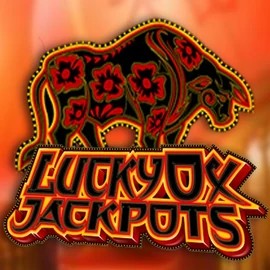 Lucky Ox Jackpots logo by Rival at Qzino Casino