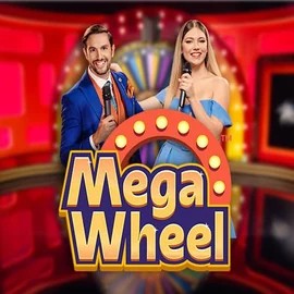 Mega Wheel logo by Pragmatic Play at Qzino Casino