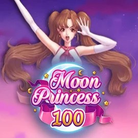 Moon Princess 100 slot visual from Play'n GO available on qzinocasino.ca