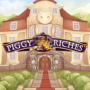 Piggy Riches slot icon by NetEnt, available at Qzino Casino