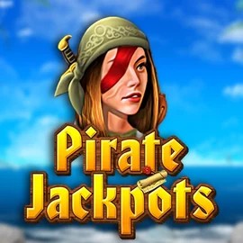 Pirate Jackpots logo by Belatra Games at Qzino Casino
