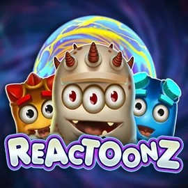 Reactoonz logo by Play'n GO Qzino Casino