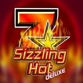 Sizzling Hot Deluxe casino game by Novomatic – featured logo at Qzino Casino