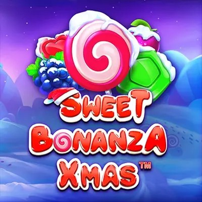 Enjoy Sweet Bonanza Xmas Slot by Pragmatic Play – logo hosted on qzinocasino.ca
