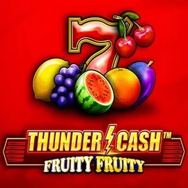 Thunder Cash Fruity Fruity logo by Novomatic at Qzino Casino